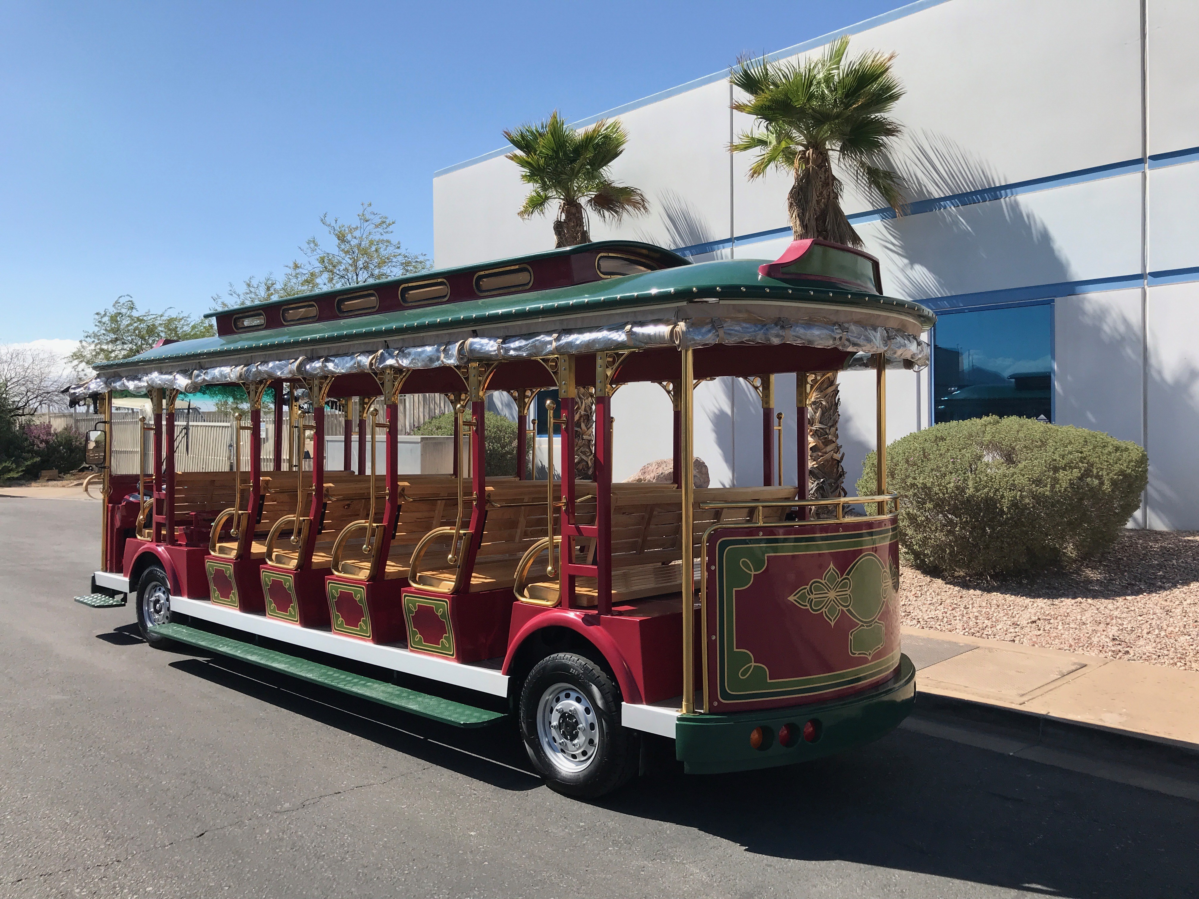 Electric Trolley Shuttle Specialty Vehicles